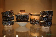 Набор посуды HQ глазурованная глина Гайвань Чахай 6 чашек