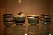Набор посуды HQ глазурованная глина Гайвань Чахай 8 чашек #1